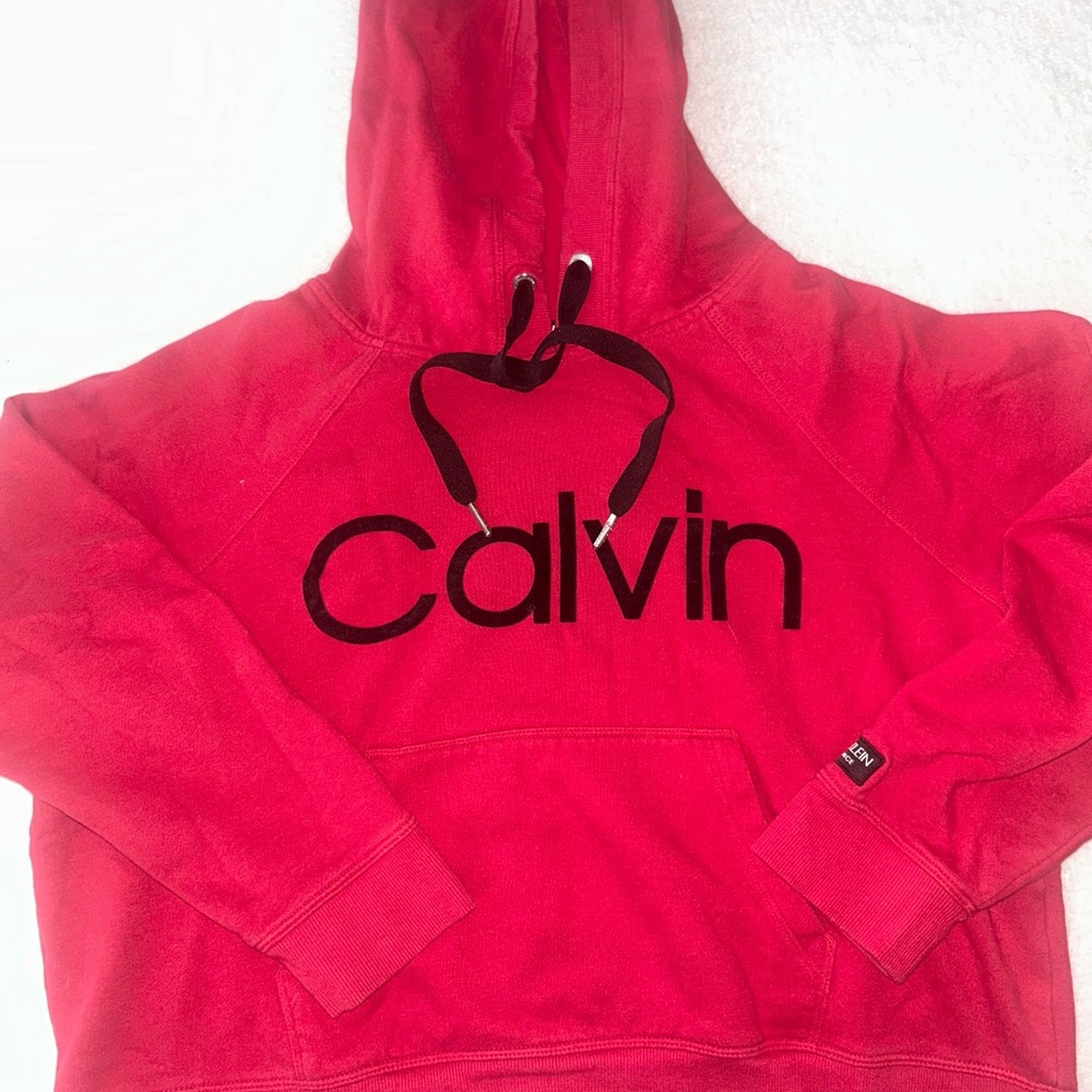 Calvin Klein Red Hoodie